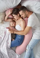 Ręcznik dla niemowlaka Stars Pink Melange 100x100 Ceba Baby