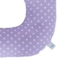 Postpartum donut cushion White dots on purple