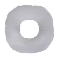 Postpartum donut cushion Birds, grey reverse side