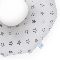 Postpartum donut cushion Stars grey