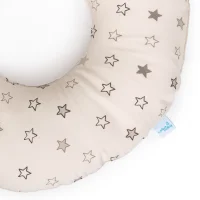 Postpartum donut cushion Stars beige