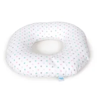 Postpartum donut cushion Dots green-orange