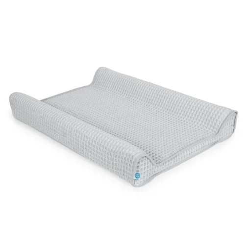 Pokrowiec na przewijak Comfort Waffle Line Light grey 50x70 Ceba Baby