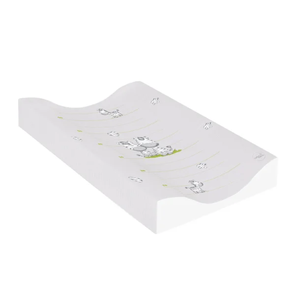 Przewijak miękki profilowany COSY (48x70) Zebra szara