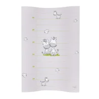 Przewijak miękki profilowany COSY (48x70) Zebra szara