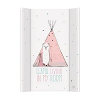 Przewijak twardy krótki (50x70) Comfort Lolly Polly Lama