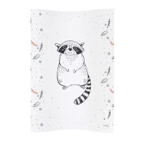 Przewijak miękki profilowany COSY (48x70) Raccoon