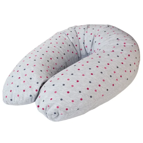 Maternity PHYSIO Pillow Multi Grey Dots jersey