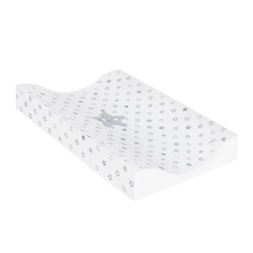 Przewijak miękki profilowany COSY (48x70) Gwiazdki szare