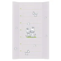 Przewijak twardy długi (50x80) Comfort Zebra szara