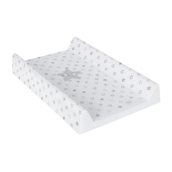 Przewijak twardy długi (50x80) Comfort Gwiazdki szare