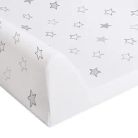 Przewijak twardy długi (50x80) Comfort Gwiazdki szare