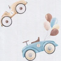 Przewijak twardy krótki ( 50x70) Comfort Retro Cars