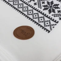Kocyk dzianinowy (90x90) w opakowaniu prezentowym Reindeer