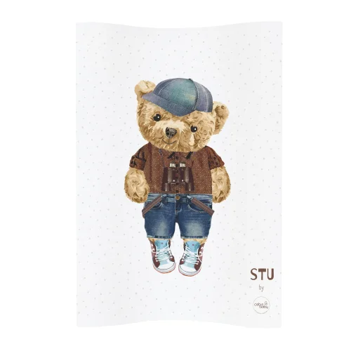 Przewijak miękki profilowany COSY (48x70) Fluffy Puffy Stu
