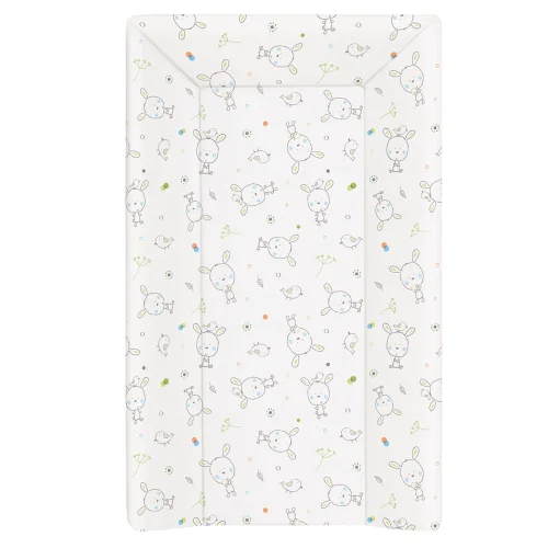 Hard changing mat long with a bolster (80) Dream Roll-over white