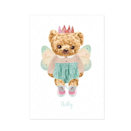 Plakat 30x40 cm Fluffy Puffy Nelly
