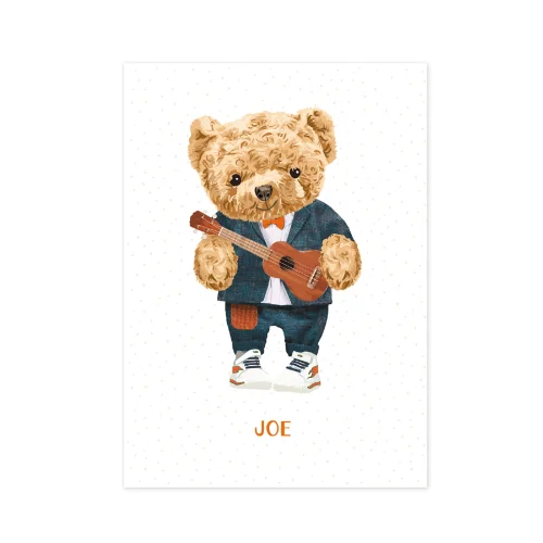 Plakat 30x40 cm Fluffy Puffy Joe