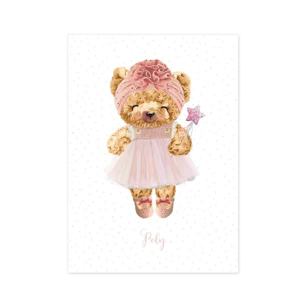 Plakat 50x70 cm Fluffy Puffy Poly