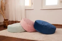 Pufa dla dzieci różowa