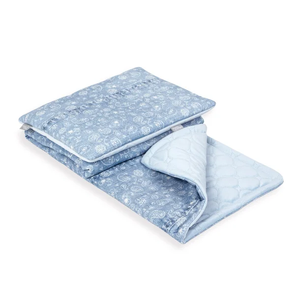 Baby blanket (75x100) + pillow (30x40) Denim Style Boho