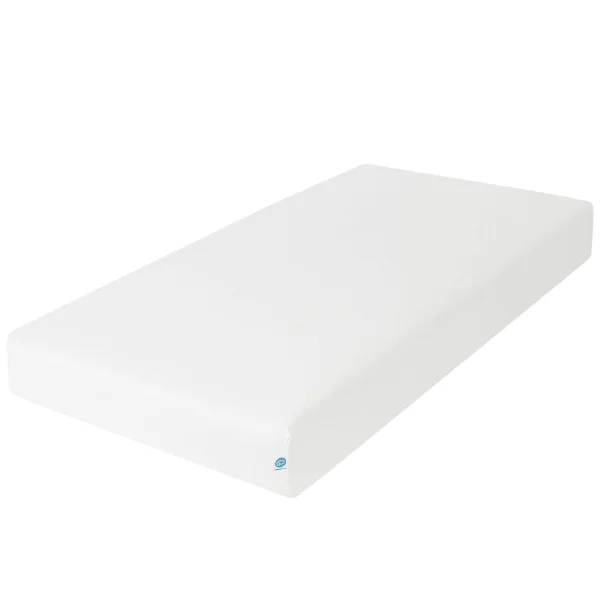 Jersey fitted sheet with elasticated edge (120x60) White