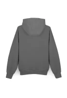 Bluza damska z kapturem (L/XL) Fluffy Puffy Steve grafitowa