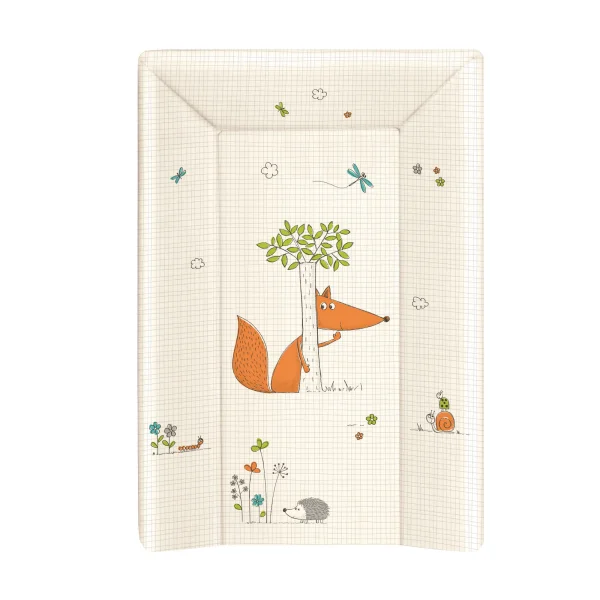Profiled changing mat short with a bolster (70) Fox ecru