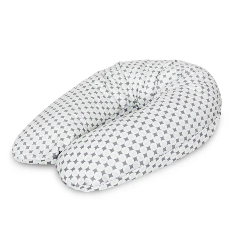 Ceba Baby, Wielofunkcyjna poduszka Cebuszka PHYSIO Multi, Romby, 190 x 35 cm.
