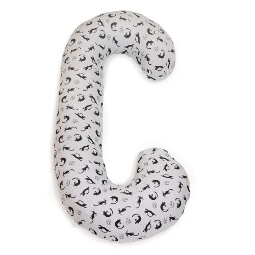 Maternity PHYSIO Pillow Duo Grey Cats jersey