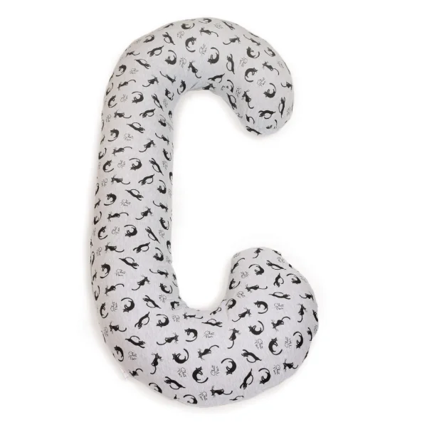 Maternity PHYSIO Pillow Duo Grey Cats jersey