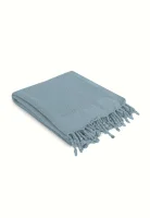 Kocyk wielofunkcyjny dziecięcy bawełniany denim (90 x 85) Blue