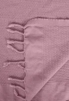 Kocyk wielofunkcyjny dziecięcy bawełniany denim (90 x 85) Pink