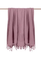 Kocyk wielofunkcyjny dziecięcy bawełniany denim (90 x 85) Pink