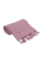 Kocyk wielofunkcyjny dziecięcy bawełniany denim (90 x 85) Pink