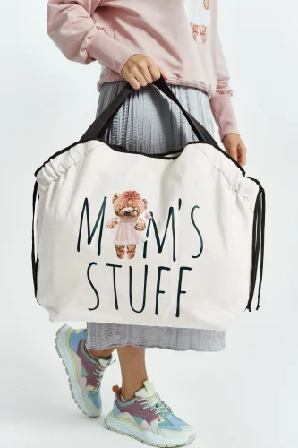Torba Women"s Stuff Bag Fluffy Puffy Polly beżowa