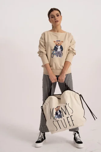 Bluza damska (L/XL) Fluffy Puffy Bart