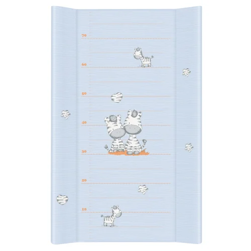 Hard changing mat long (80) Zebra blue