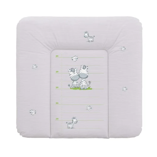 Przewijak Miękki Średni Zebra Szara 75x72 Ceba Baby