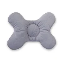 Butterfly pillow Denim Style Stars grey