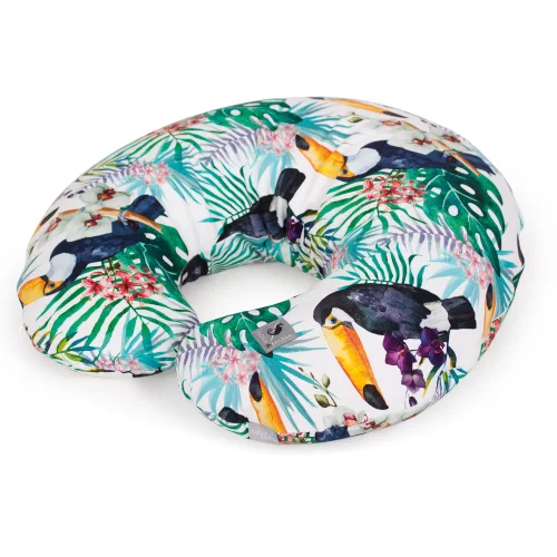 Multifunctional PHYSIO Pillow Mini Flora & Fauna Tucán