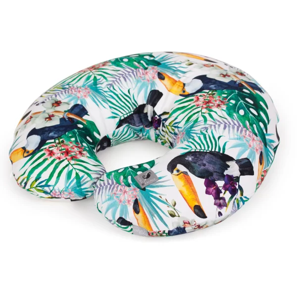 Multifunctional PHYSIO Pillow Mini Flora & Fauna Tucán
