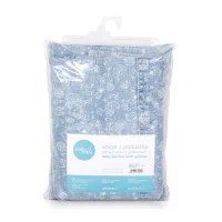 Baby blanket (75x100) + pillow (30x40) Denim Style Boho
